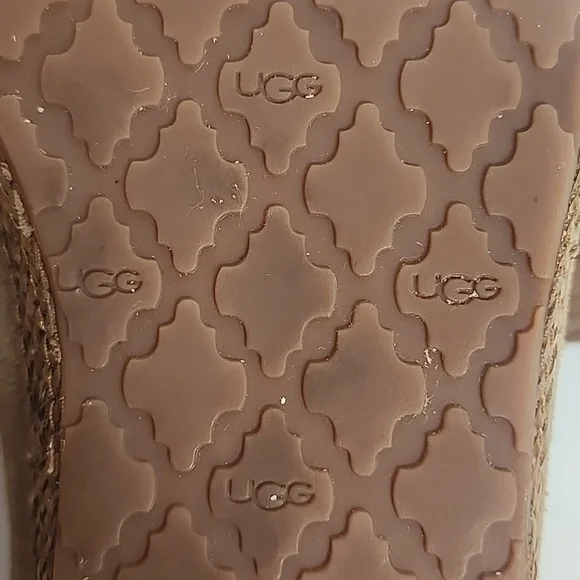 UGG Fringe Suede Moccasins - Sand Size 9.5 - Picture 8 of 10